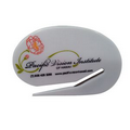 Translucent Solid Color Oval Letter Opener